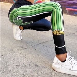 Goldsheep St . Patrick’s Day leggings